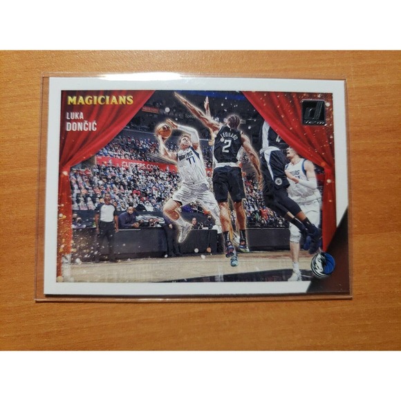 2021-22 Donruss #5 Luka Doncic - Magicians - Mavericks - Panini - Fresh Pack - Picture 1 of 2